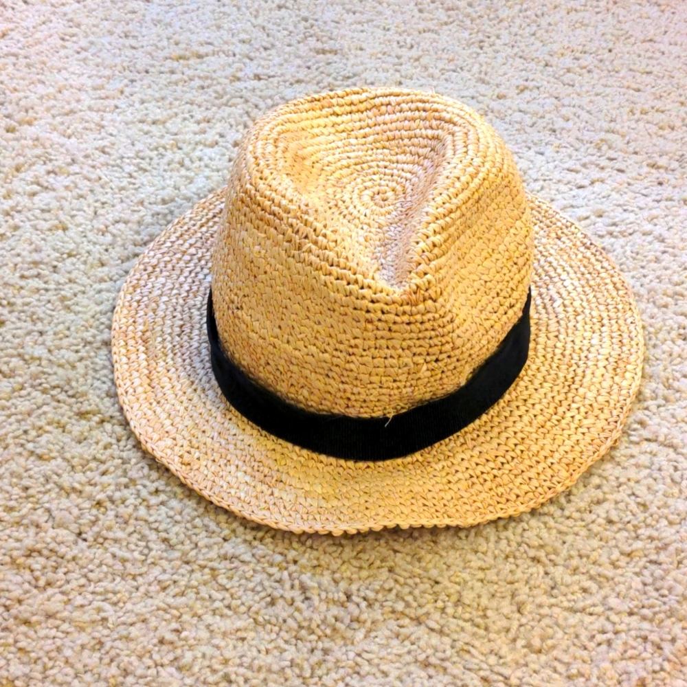 J Crew straw hat. Size S/M